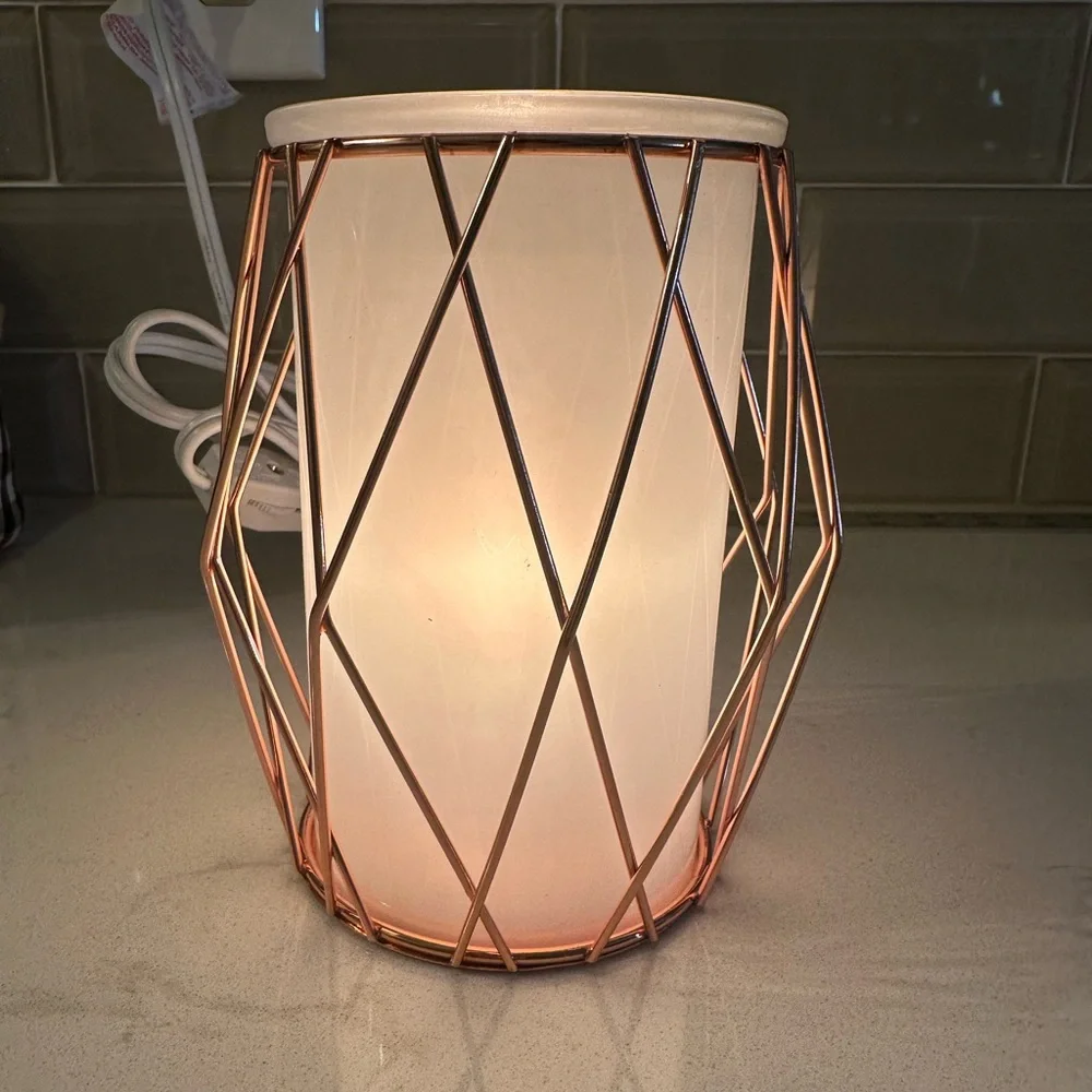 Scentsy Wire You‎ Blushing Plug In Warmer Night Light